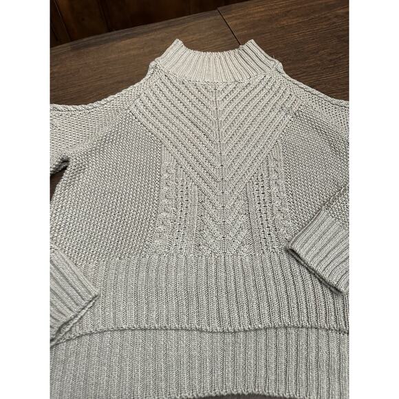 Miou Muse Cream Sweater Cold Shoulder Size Small - Picture 5 of 9